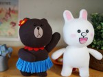 May gấu Brown và thỏ Cony từ tất cực đáng yêu