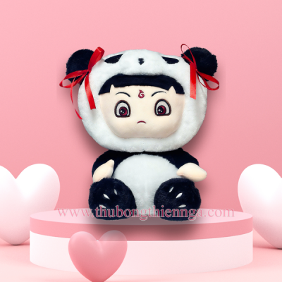 GẤU BÔNG NATRA COSPLAY GẤU TRÚC 35CM
