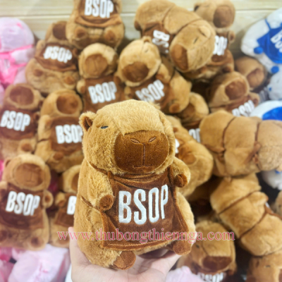 GẤU BÔNG CAPYBARA THÊU HỢP ĐỒNG
