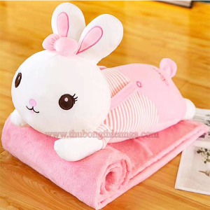 Xưởng sỉ gấu bông Thỏ mền đa năng