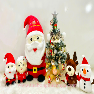 Bộ đồ chơi nhồi bông Noel