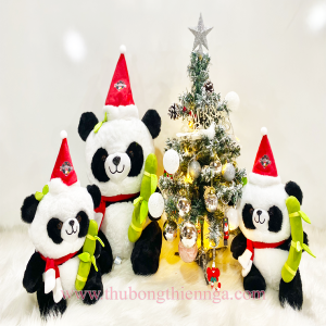 Gấu trúc nhồi bông Noel