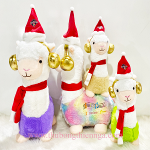 Lạc đà nhồi bông Noel