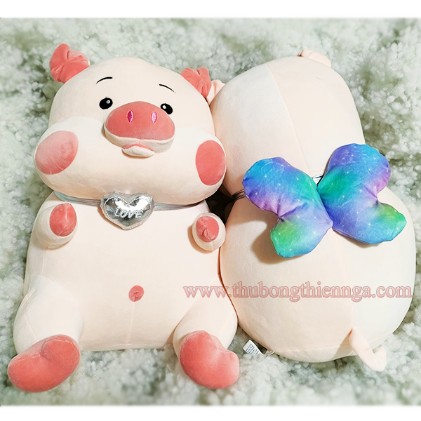 HEO MÁ HỒNG NHỒI BÔNG