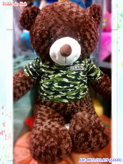 Gấu bông teddy áo thun dòng sản phẩm luôn chiếm ưu thế trên thị trường thú bông. 