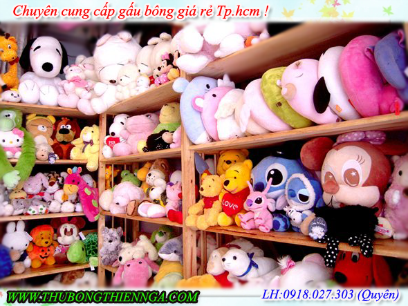 Thú nhồi bông thanh lý giá rẻ toàn quốc
